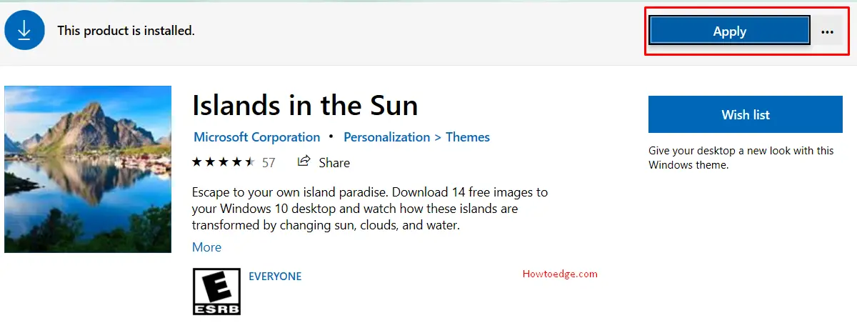 Download Islands in the Sun Theme on Windows 10 | How To Edge