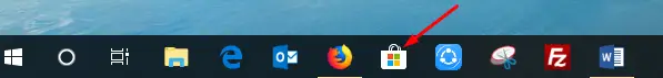 Taskbar - Windows 10 Theme