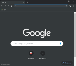 Dark mode in Google Chrome