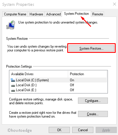 System Properties