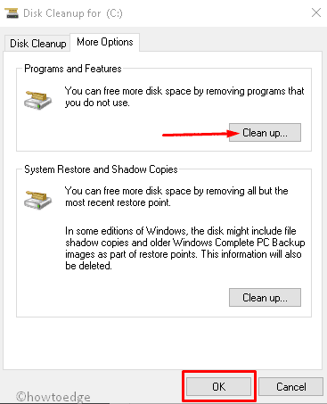 Disk Cleanup