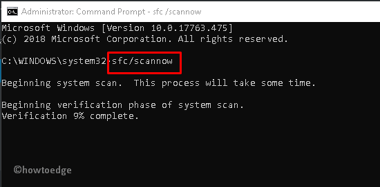 command prompt error 0x8007043C - 0x90017 