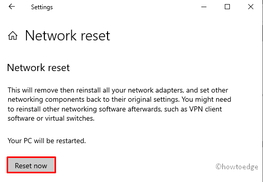 Network Discovery not Working