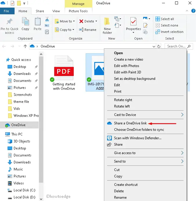 share files and printers 