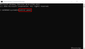 8 Easy Ways to open Control Panel in Windows 10 - Howtoedge