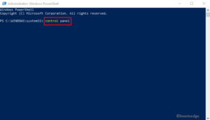 8 Easy Ways to open Control Panel in Windows 10 - Howtoedge
