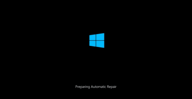 Preparing Automatic repair