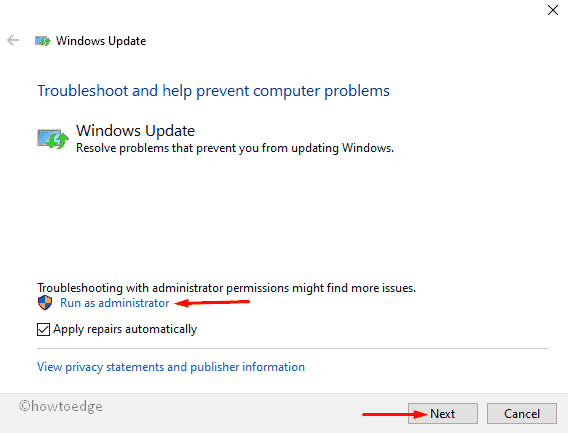 Windows Update error 0xc190012e 