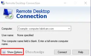 Black screen issue in Remote Desktop