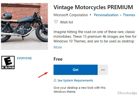 Vintage Motorcycles Premium Windows 10 Theme