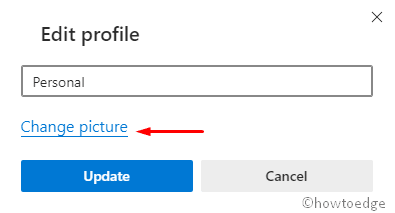 Change Profile Image on Microsoft Chromium Edge