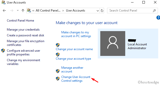 Disable User Account Control