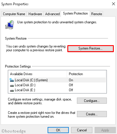 System Properties