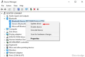 Status device power failure как исправить на windows 10