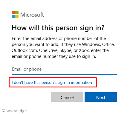 Microsoft Sign-in