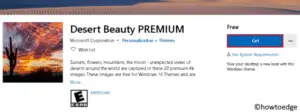 Desert Beauty PREMIUM Windows 10 Theme