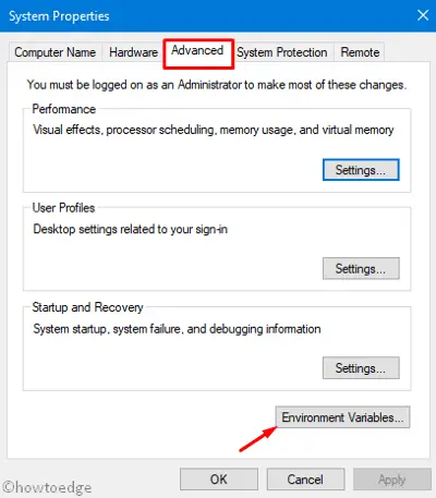 System Properties