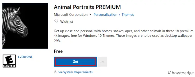 Animal Portraits PREMIUM Windows 10 Theme