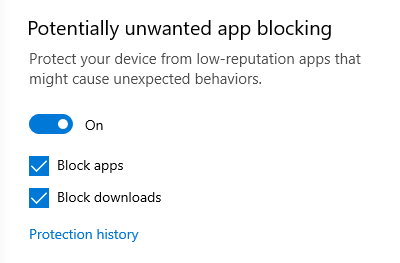 Potentially Unwanted Apps