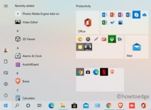 Enable New Start Menu on Windows 10