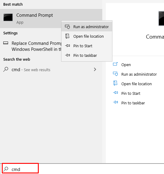 How to Run Command Prompt as Administrator in Windows 10