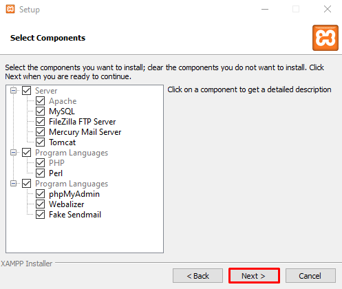 Install and Configure XAMPP on Windows 10