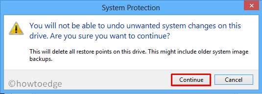 Delete System Restore Points