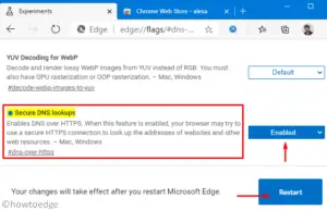 DNS over HTTPS in Microsoft Edge