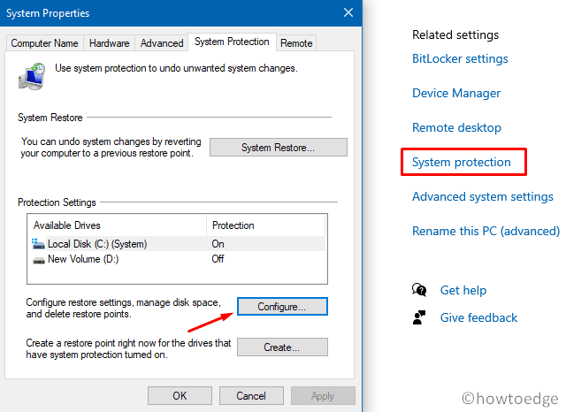 Backup Error Code 0x81000019 - System Protection