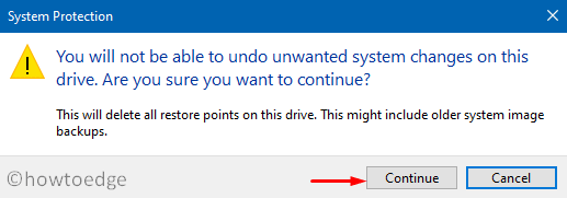 Backup Error Code 0x81000019 - confirm the deletion