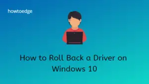 How to Roll Back a Driver