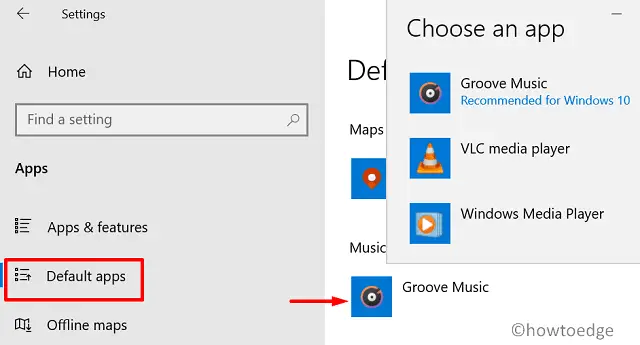 set up a brand new Windows 10 PC - Default Apps