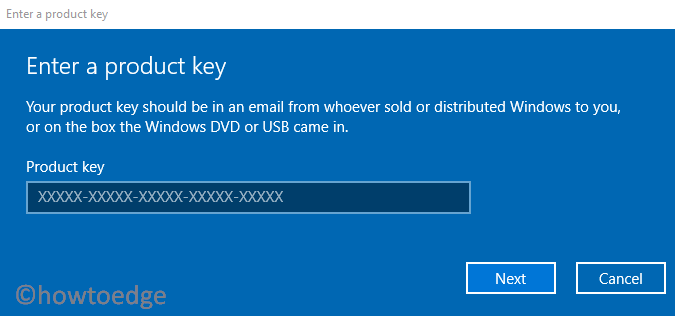 Fix Windows 10 Activation Error Code 0xc004f014