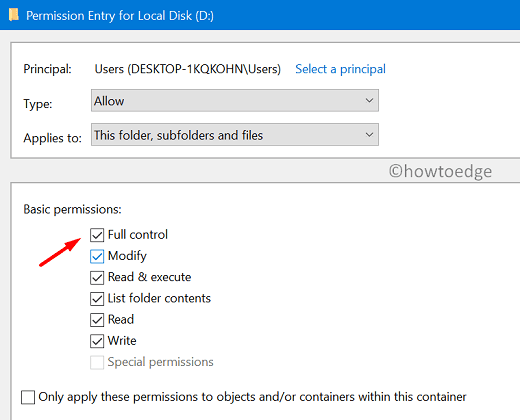 Fix ERROR_WRITE_FAULT 0x0000001D - Full Control over the Disk drive