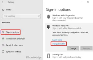 How to Fix Hello PIN Error 0x80090011 on Windows 11/10