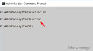 Personalize Command Prompt - Default Color