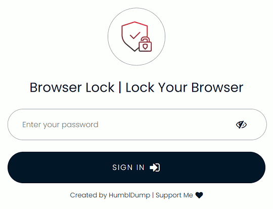 Browser lock заблокировать браузер