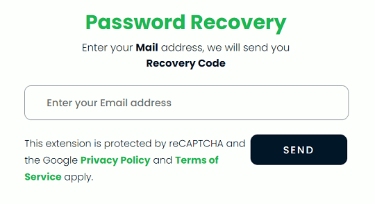 Browser Lock Password Recovery