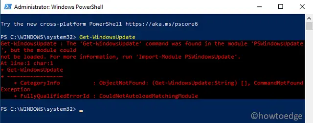 PowerShell Script Not running