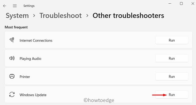 Windows 11 Troubleshooter