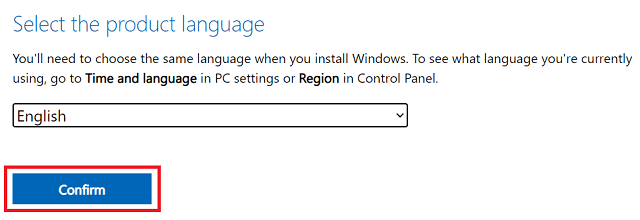 Download Windows 11 officially - choose language