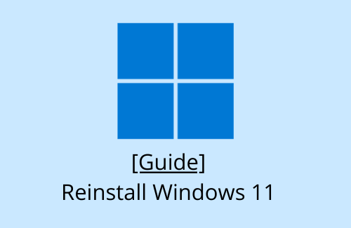 [Guide] How to Reinstall Windows 11 - Howtoedge