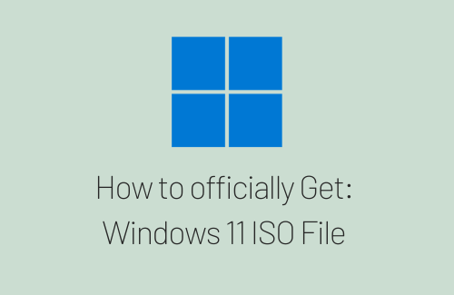 How to Get Windows 11 ISO File officially