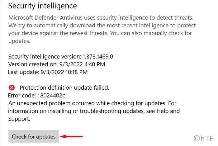 Windows Defender Error 8024402c Solutions