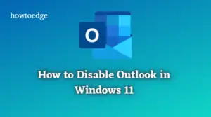 Disable Outlook in Windows 11