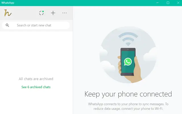 Use Whatsapp Desktop