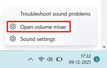 Open Volume Mixer