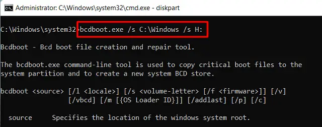 Backup Failed Error 0x80780113 - Create a new system volume