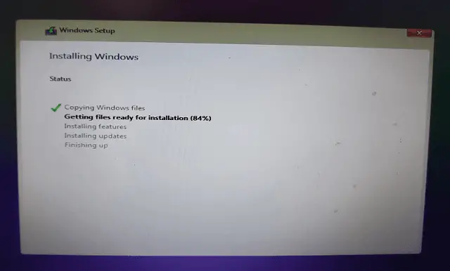 Extracting and Installing Windows 11