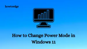 How to change power mode in Windows 11